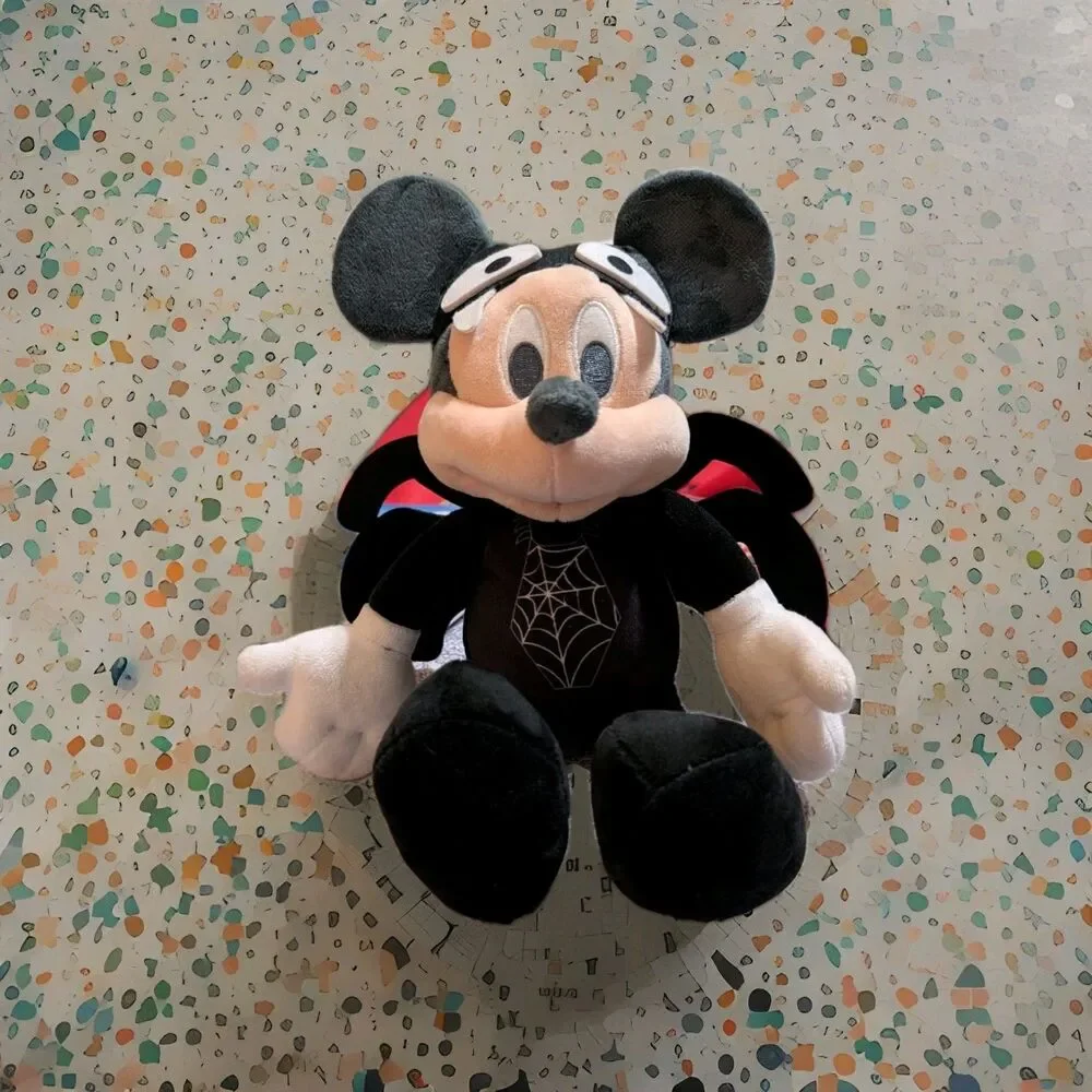 Mickey Mouse Halloween Spider Plush Stuffed Animal Large 13